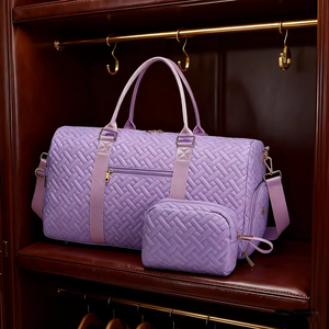 <span class=keywords><strong>Bolsa</strong></span> <span class=keywords><strong>de</strong></span> Viaje <span class=keywords><strong>de</strong></span> Alta Calidad, Regalo para Hermana, Personalizada con Iniciales, con Compartimentos para Zapatos y Maquillaje, <span class=keywords><strong>Bolsa</strong></span> <span class=keywords><strong>de</strong></span> Fin <span class=keywords><strong>de</strong></span> Semana - Product Image 1