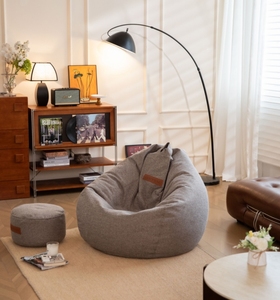 モダンデザイン 水滴型 ビーズクッション 洗えるビーズバッグ 快適なビーズバッグ 大人用 - Product Image 5