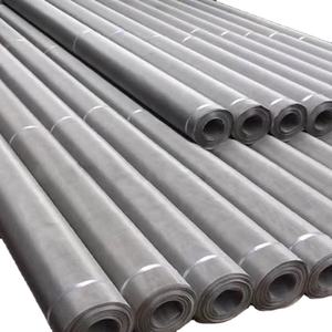 1 3 5 10 20 50 65 100 Micron Stainless Steel Woven Wire <b>Mesh</b> Acid/Alkali Resistant Plain Weave for Printing & Chemical Industry - Product Image 1