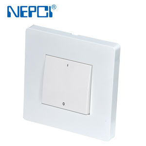 NEPCI 86x86mm Interrupteur à bascule mural de type plat XJY-<span class=keywords><strong>QB</strong></span>-<span class=keywords><strong>08</strong></span>-101 Interrupteur momentané mural encastré pour sonnette de porte électrique 250V/10A - Product Image 2