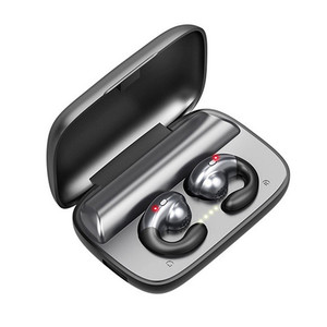 S19 NUEVO Auriculares inalámbricos de conducción ósea TWS <span class=keywords><strong>5</strong></span>.0 auriculares con micrófono para fitness auriculares Bluetooth - Product Image 1
