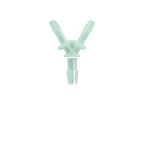 Conector en T Reductor Tipo Y de 2.4-3.2-.2.4, Conexión Rápida para Sistema de Distribución de Agua de Jardín, Conexiones Rápidas de Metal y Plástico - Product Image 1