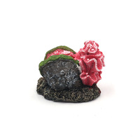 BABONEY petite résine de corail artificielle écologique pour Aquarium aménagement paysager récif rocaille cachette maison réservoir d'eau salée décor