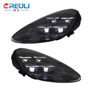 CREULI - Vente directe usine - Phares avant 958.1 (2011-2014) améliorés au style Turbo PDLS <span class=keywords><strong>LED</strong></span> 2024 pour Porsche Cayenne 958 - Product Image 3