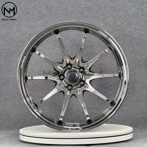 Jantes de voiture Maxtera forgées sur mesure en chrome CE28N Plus Style pour BMW M2 M3 M4 Honda Civic Type R <span class=keywords><strong>GR</strong></span> Yaris Golf Audi RS3 Jantes en alliage - Product Image 1