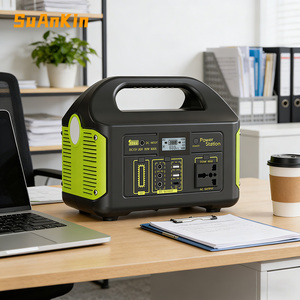 Générateur <span class=keywords><strong>solaire</strong></span> portable 500W à faible bruit, station d'alimentation à onde sinusoïdale pure pour les pannes de courant et les urgences - Product Image 1