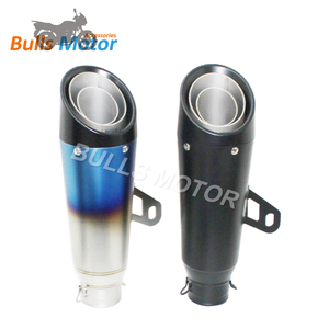 Slip-on silenciador de escape universal de escape de la motocicleta de acero inoxidable moto para CBR650/NINJA650 motor - Product Image 2