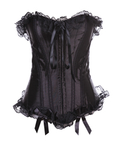 CYG Noir Dentelle Shapewear Sexy Body Shaper Hot Bustier