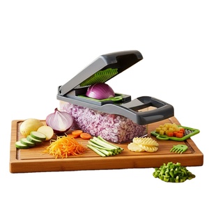 FACTORY Wholesale Kitchen Accessories Manual Plastic Multifunctional <b>Vegetable</b> Cutter Veggie Onion <b>Chopper</b> Mandoline - Product Image 1