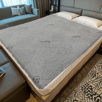 Jacquard tricoté lin fibre de carbone tissu respirant Latex matelas oreiller acétate fil fournisseurs de Chine