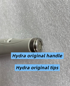 Embouts faciaux Hydra Handle bleu sarcelle transparent pour <span class=keywords><strong>machine</strong></span> de beauté faciale à oxygène et eau Hydrafacy Dermabrasion - Product Image 4