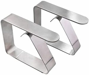 <span class=keywords><strong>Pince</strong></span> à <span class=keywords><strong>nappe</strong></span> en acier inoxydable, Gadget de cuisine - Product Image 1