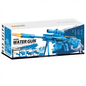 Pistola ad Acqua Elettrica in Plastica per Bambini con Modalità Manuale e Automatica, Grande Capacità, Sparo Continuo, Pistola ad Acqua Sniper per l'Estate - Product Image 5
