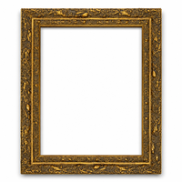 Cadre photo de luxe 4530 en bois argenté antique, moulure de 45 mm de large, cadre en pin sculpté orné pour peinture à l'huile, vente en gros
