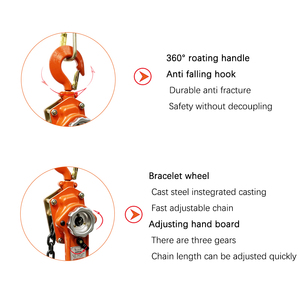 KAWASAKI Steel Lever Chain Block 3 Ton 1.5Meter Ratchet Hoist Industrial Equipment Manual Lifting Retail Hotels IP55 Protection - Product Image 2