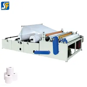 Large scale tissue paper toilet paper roll rewinding machine price