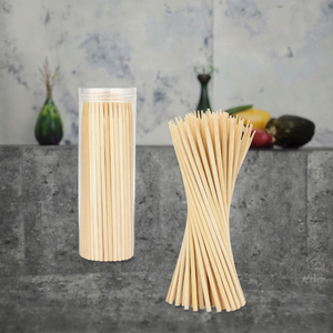 Brochettes en bambou naturel jetables de qualité alimentaire, écologiques et minimalistes pour barbecue - Vente en gros usine Jimao - Product Image 3