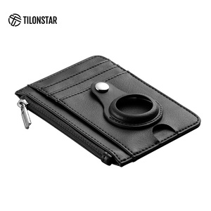 TILONSTAR TWM140 Men's <b>Wallet</b> Thin Rfid Blocking Slim Minimalist Leather <b>Wallet</b> Card <b>Holder</b> for Air Tag - Product Image 5