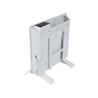 Calentador Convector Independiente Delgado Blanco de Estilo Nórdico Minimalista, Control Táctil Lateral LED, Calefacción por Convección Uniforme y Silenciosa