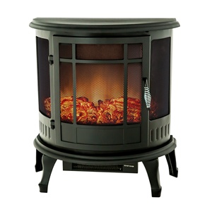 <span class=keywords><strong>Chimenea</strong></span> <span class=keywords><strong>eléctrica</strong></span> de fuego, calentador panorámico curvo independiente, tipo portátil - Product Image 1