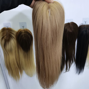 Hızlı kargo toptan 100% gerçek bakire brezilyalı İnsan saç Topper işlenmemiş insan saçı peruk - Product Image 4