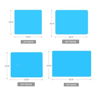 Tapis de pétrissage en silicone de grande taille, surface de travail antiadhésive pour la pâtisserie à domicile - Product Image 2