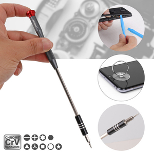Juego de Destornilladores de Precisión Antideslizantes de Diseño Avanzado para Reparación de Relojes y <span class=keywords><strong>Gafas</strong></span>, Kit de Puntas Magnéticas de Acero S2 de Alta Resistencia - Product Image 3