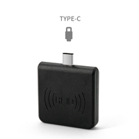 Lector RFID UHF R65H de Frecuencia 860MHz-960MHz con USB C para Móviles, Compatible con Sistemas Android e iOS