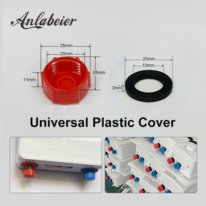 Accesorios para Calentadores de Agua, Tapas Protectoras de Silicona con Rosca Universal de Plástico, Antipolvo, para RV, Energía Solar, Gas, Exteriores, Coche, Garaje - Product Image 6