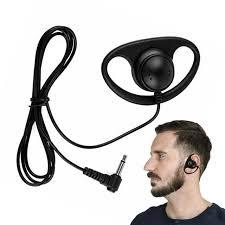 Écouteur en gros, vente chaude nouveau produit talkie-walkie radio bidirectionnelle <span class=keywords><strong>D</strong></span>-Type Ear-Hook double bande <span class=keywords><strong>Interphone</strong></span> écouteur - Product Image 2
