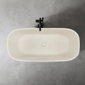 Moderna Bañera Independiente Ecológica para SPA Interior, Bañera de Inmersión con Textura de <span class=keywords><strong>Roca</strong></span> Artificial Colorida para Hotel o Apartamento - Product Image 6