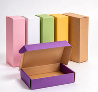 Pochettes d'expédition en forme de livre DVI, 25 pièces par lot, en carton ondulé brun économique avec doublure en éponge pour petites entreprises