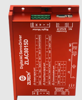 ZLTECH ZLAC8015D 24V 15A 3-Fase CANOPEN RS485 Pengontrol Motor Hub DC Tanpa Sikat IP54 Output 50W untuk Industri