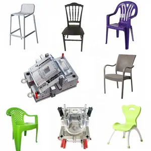 Mevcut logo özelleştirilmiş boyut paketi yüksek kalite ucuz fiyat plastik sandalye kalıbı güçlü bahçe dış mekan mobilyası
