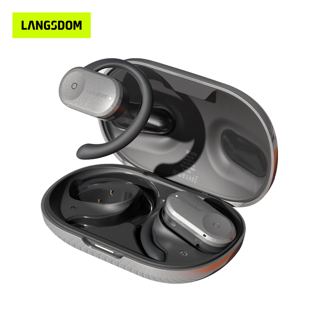 2023 Bluetooth Over-ear Headphones With 30H Playtime Noise-Cancellation TWS Earphones Waterproof Wireless Earbuds with Earhooks