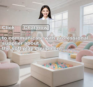 Aire de jeux intérieure pour filles, <span class=keywords><strong>piscine</strong></span> à balles en forme d'ours de couleur crème et équipement de jeux doux, location d'équipements pour fêtes, équipements pour écoles pour enfants - Product Image 6