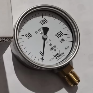 Đồng hồ đo áp suất khí Krom Schroder 0-100mbar/0-160mbar Phụ Kiện Đầu đốt kim loại cho nồi hơi và phụ tùng nồi hơi - Product Image 2