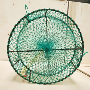 Trampa Plegable Redonda <span class=keywords><strong>de</strong></span> 40cm para Cangrejos <span class=keywords><strong>de</strong></span> Lodo - Trampa <span class=keywords><strong>de</strong></span> Pesca Resistente para <span class=keywords><strong>Agua</strong></span> <span class=keywords><strong>Salada</strong></span>, para Camarones y Cangrejos <span class=keywords><strong>de</strong></span> Río - Product Image 2