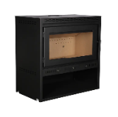 Cheminée à bois en fonte autoportante de style européen KY001-90 pour salon et villa - Product Image 2