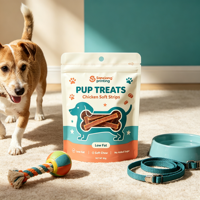 Sacs Doypack BOPP personnalisés de haute qualité pour aliments pour animaux de compagnie, sachets refermables anti-odeur pour collations et nutrition pour chats et chiens
