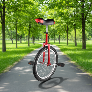 Bicicleta de Ciclismo de Una Velocidad con Cuadro de Acero y Llanta de Aluminio Roja de 20 Pulgadas D0100HPWEGY - Product Image 2