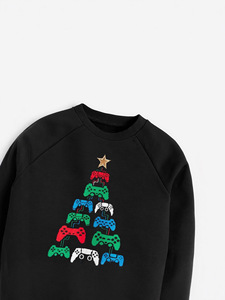 <span class=keywords><strong>Sweat</strong></span>-shirts décontractés en tricot à col rond pour enfants (garçons et filles) personnalisables pour Noël – Commande en gros, plus de 50 couleurs, échantillon disponible en 7 jours |   Stock |   OEM - Product Image 5