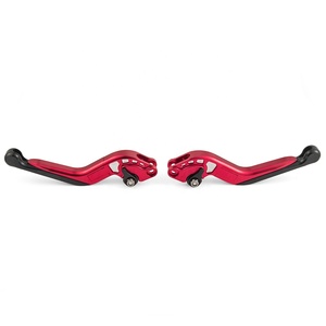 Motorcycle clutch & brake lever for motorcycle long and short black - Product Image 6