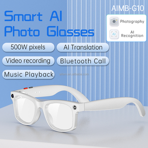 S2 Max Wearable Smart Translation Glasses with <b>HD</b> 1080P Camera Face Recognition Multi Color Fashion Frames Chat GPT Sunglasses - Product Image 2