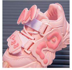 Chaussures de sport pour filles, automne 2025, nouvelles chaussures décontractées, polyvalentes, à semelle souple, chaussures de course pour filles, chaussures de football pour enfants - Product Image 2