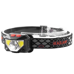 Lampe frontale rechargeable à LED, lumière rouge et blanche, bandeau réglable, batterie 2000 mAh, pour l'apiculture - Product Image 1