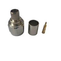 Precio de fábrica Conector Macho Hexagonal Conector tipo N Cable de comunicación de crimpado RG8 RG213