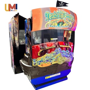 Thương mại <span class=keywords><strong>Arcade</strong></span> súng bắn súng mô phỏng đồng tiền hoạt động 55 inch Kim Loại Tàu cướp biển máy trong nhà trẻ em người lớn 1 năm Tây Ban Nha - Product Image 5