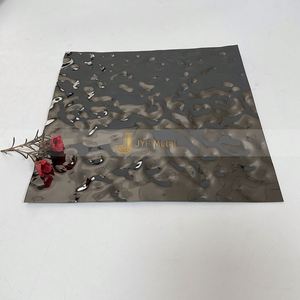 M13 High Quality 304 Stainless Steel Stamped Water Ripple 3D <b>Wave</b> Plate Wall/Ceiling Panel Welding Bending Cutting Custom - Product Image 4