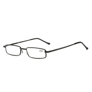 308 Wholesale Metal Square Classic Pen Men <strong>Reading</strong> <strong>Glasses</strong> Portable <strong>Mini</strong> <strong>Reading</strong> <strong>Glasses</strong> with case - Product Image 3